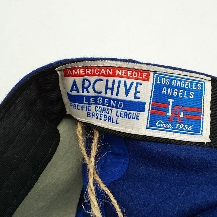 Royal American Needle MLB Los Angeles Dodgers BB Cap, Size F [SMU670B-LOS] wool blue type Vintage Second Hand