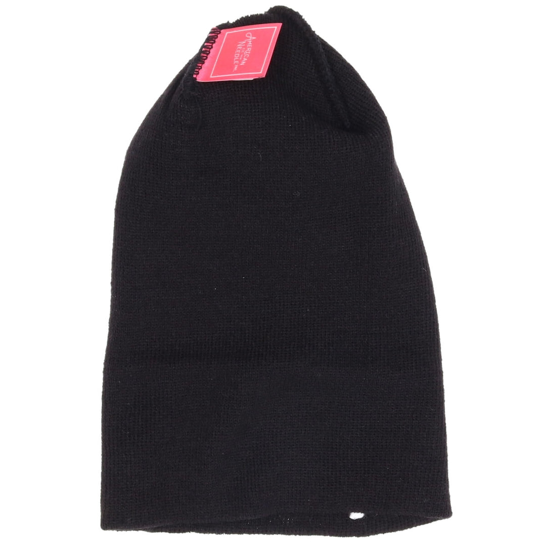 Black American Needle MLB New York Yankees Knit Beanie, Size F [21019-NBY] acrylic black type Vintage Second Hand