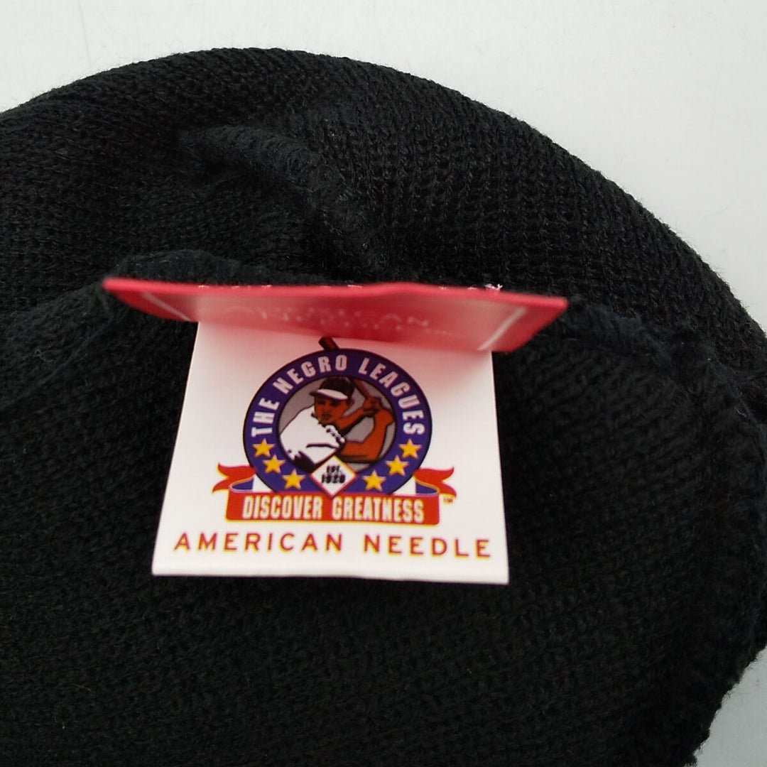 Black American Needle MLB New York Yankees Knit Beanie, Size F [21019-NBY] acrylic black type Vintage Second Hand