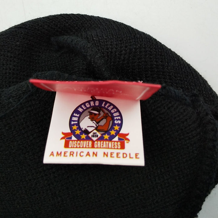 Black American Needle MLB New York Yankees Knit Beanie, Size F [21019-NBY] acrylic black type Vintage Second Hand