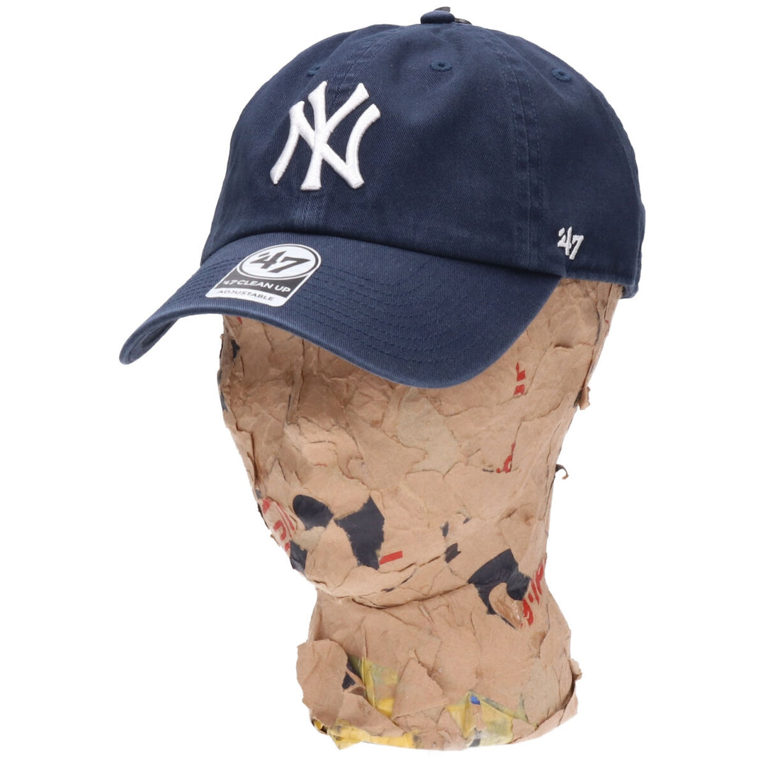 Navy 47 CLEAN UP MLB NEW YORK YANKEES BB Cap OSFA [RGW17GWS]/jae000004