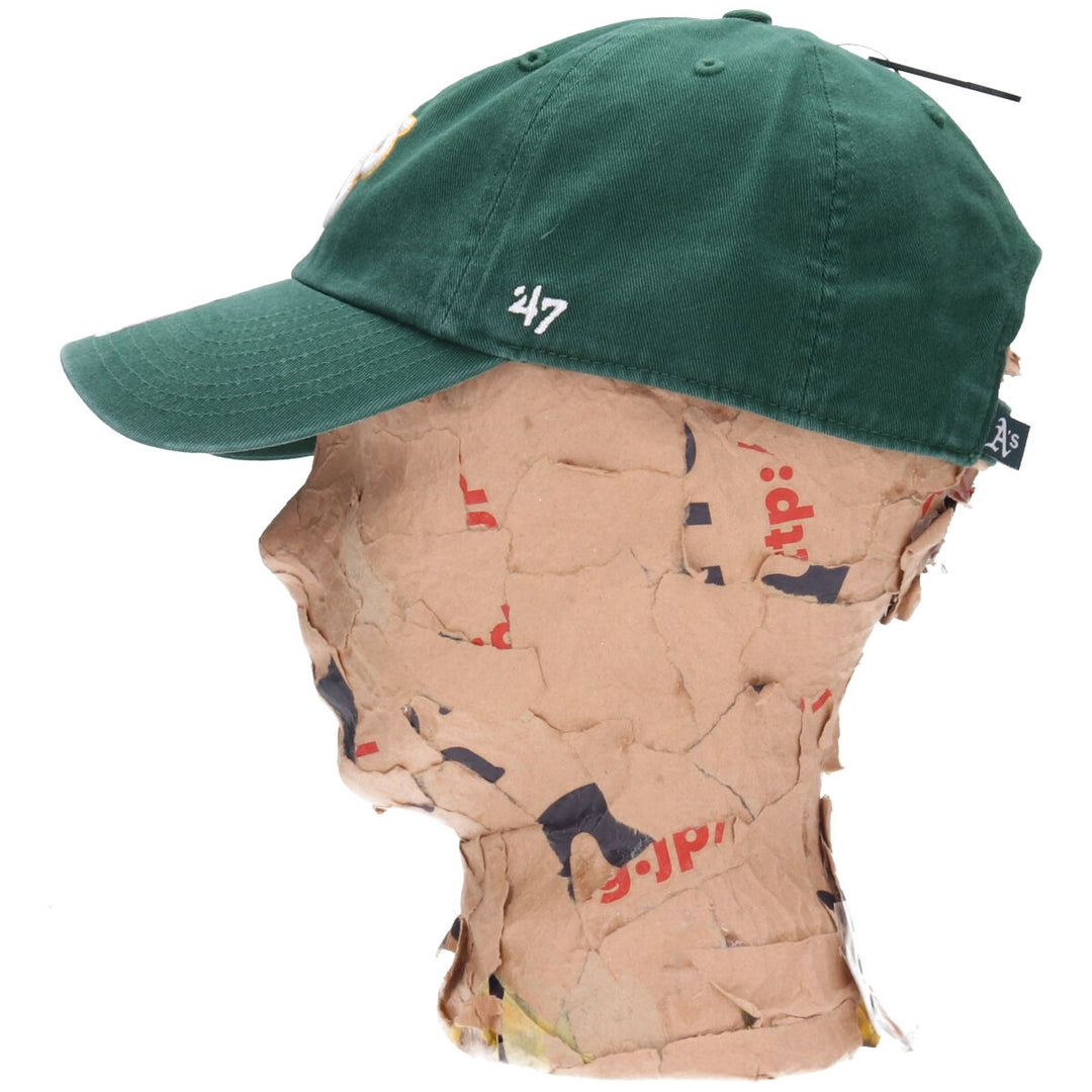Green Forty Seven 47 Clean Up MLB Oakland Athletics BB Cap, OSFA cotton green type Vintage Second Hand