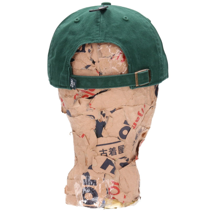 Green Forty Seven 47 Clean Up MLB Oakland Athletics BB Cap, OSFA cotton green type Vintage Second Hand