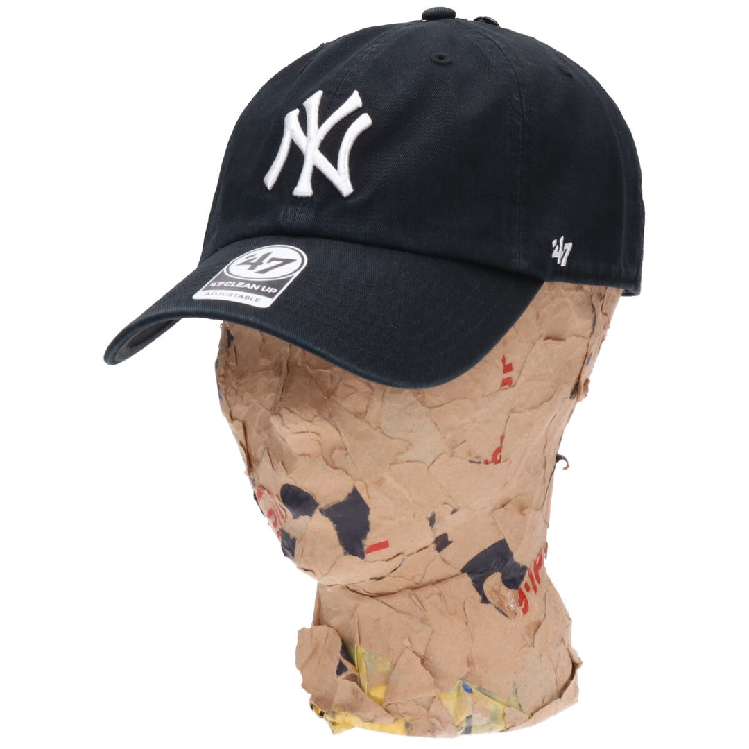 Black 47 CLEAN UP MLB NEW YORK YANKEES BB Cap OSFA [RGW17GWS BLK]/jae000008