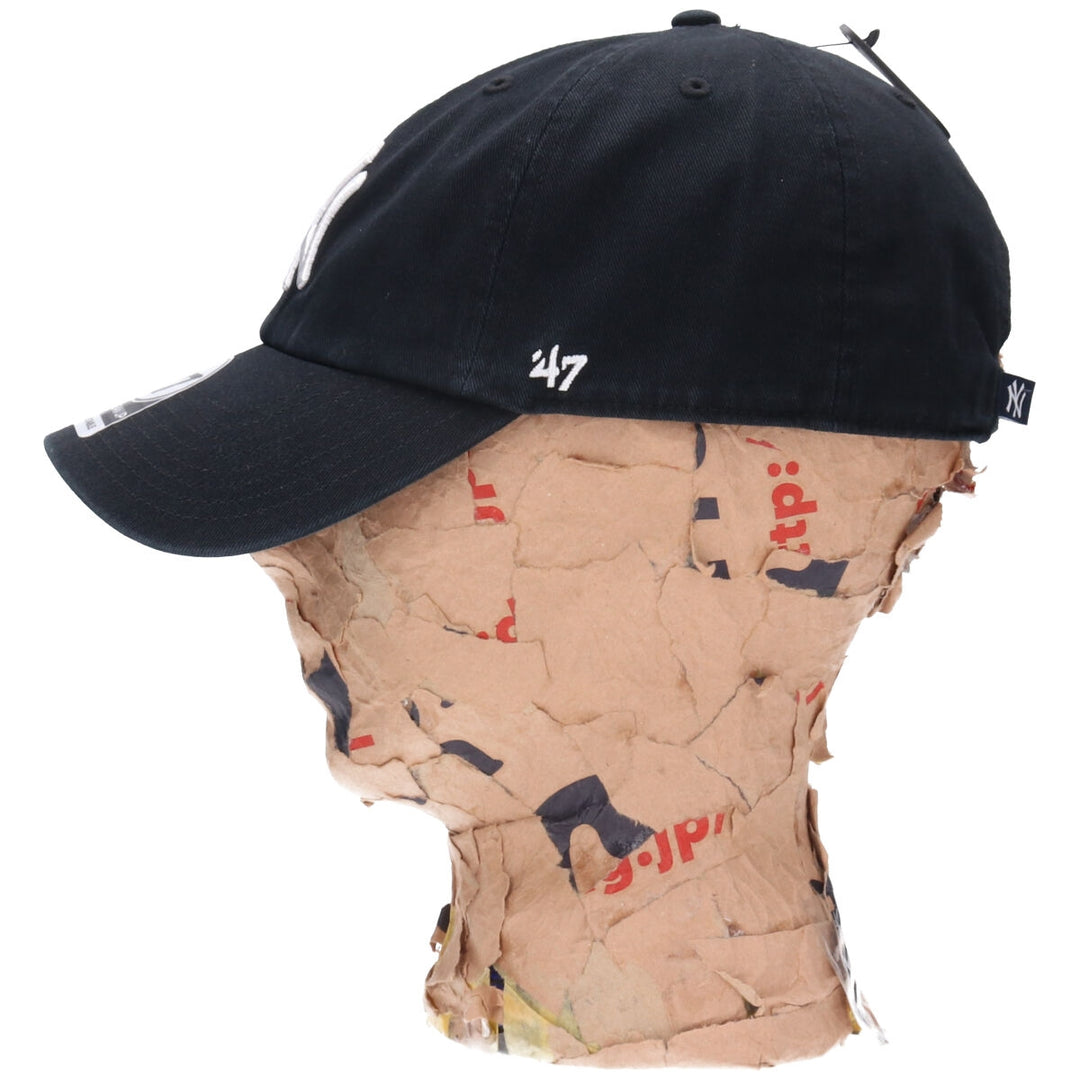 Black Forty Seven 47 Clean Up MLB New York Yankees BB Cap by OSFA cotton black type Vintage Second Hand