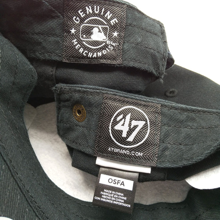 Black Forty Seven 47 Clean Up MLB New York Yankees BB Cap by OSFA cotton black type Vintage Second Hand
