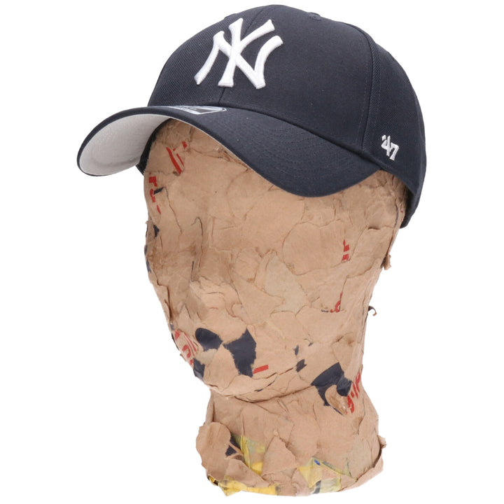 Navy Forty Seven '47 MVP MLB New York Yankees BB Cap OSFA acrylic navy blue type Vintage Second Hand
