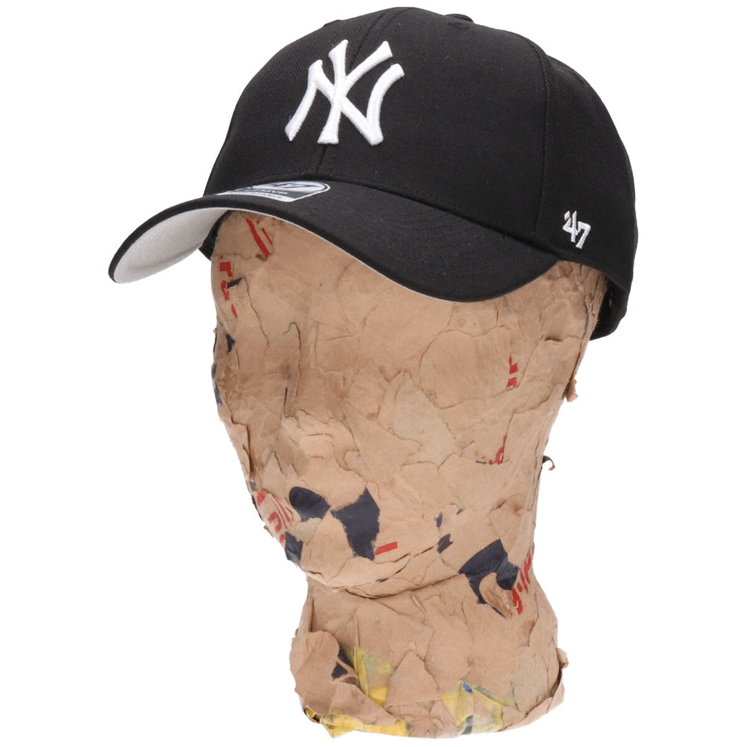 Black Forty Seven '47 MVP MLB New York Yankees BB Cap OSFA acrylic black type Vintage Second Hand