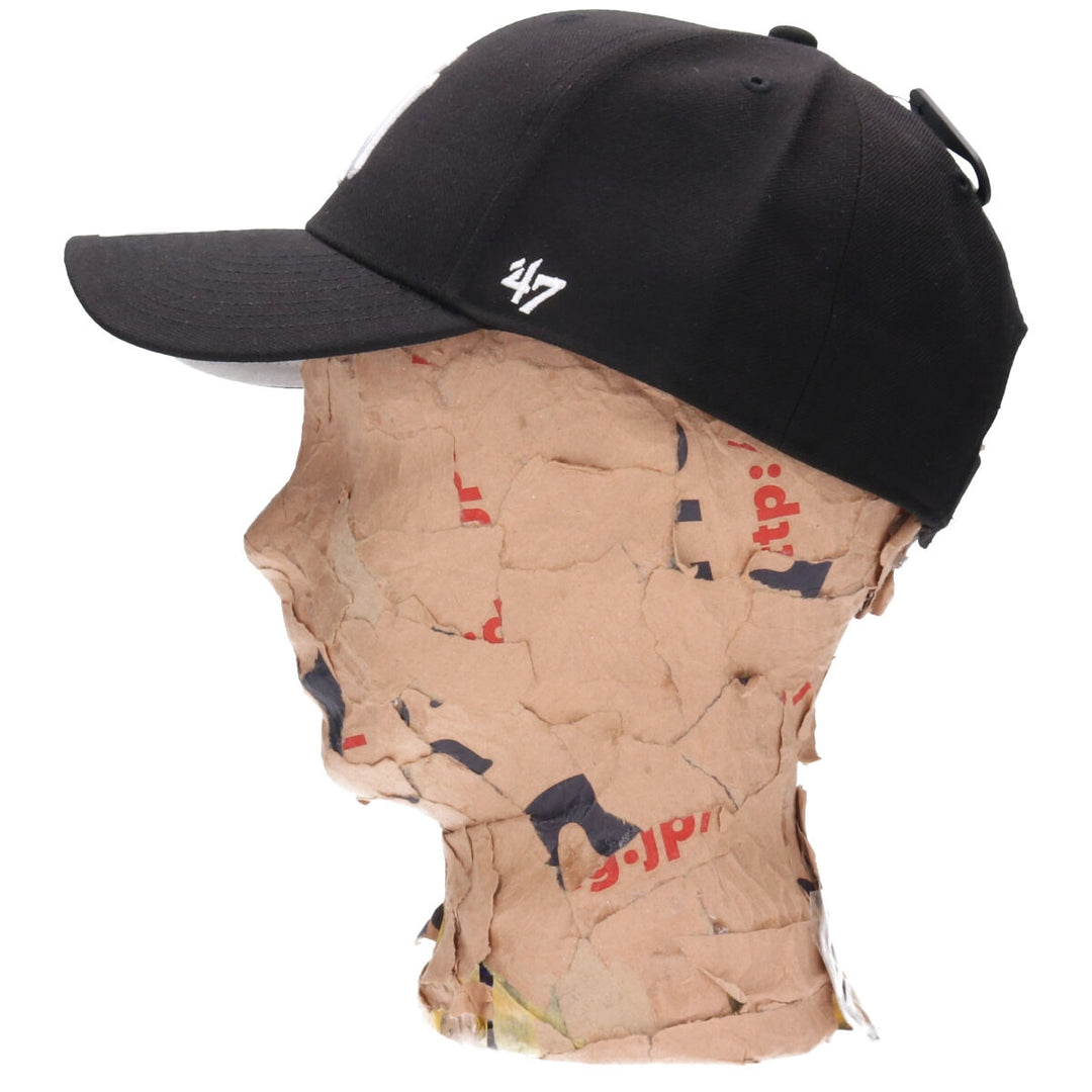 Black Forty Seven '47 MVP MLB New York Yankees BB Cap OSFA acrylic black type Vintage Second Hand