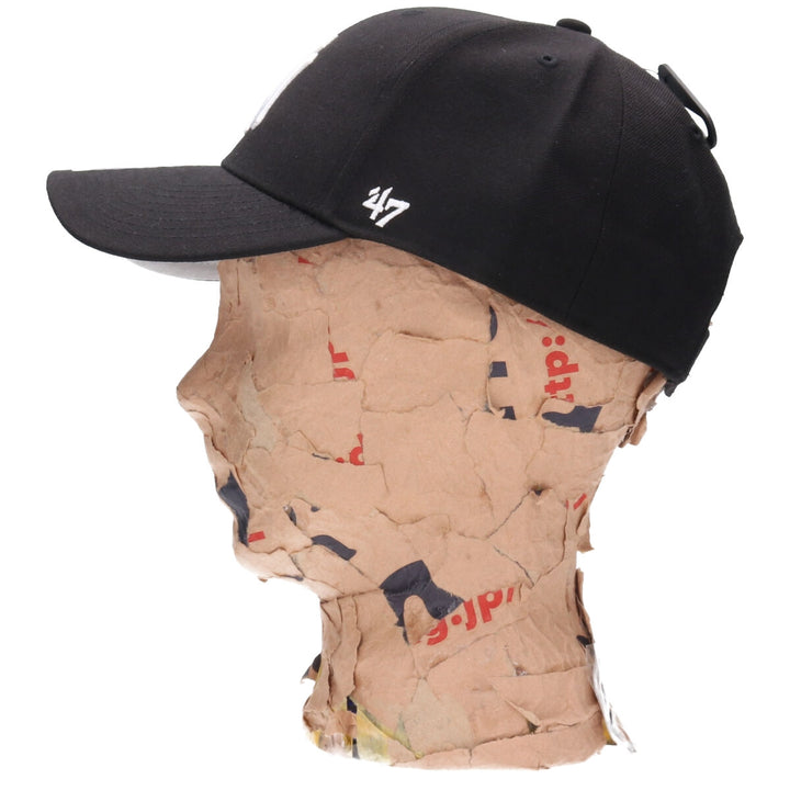Black Forty Seven '47 MVP MLB New York Yankees BB Cap OSFA acrylic black type Vintage Second Hand