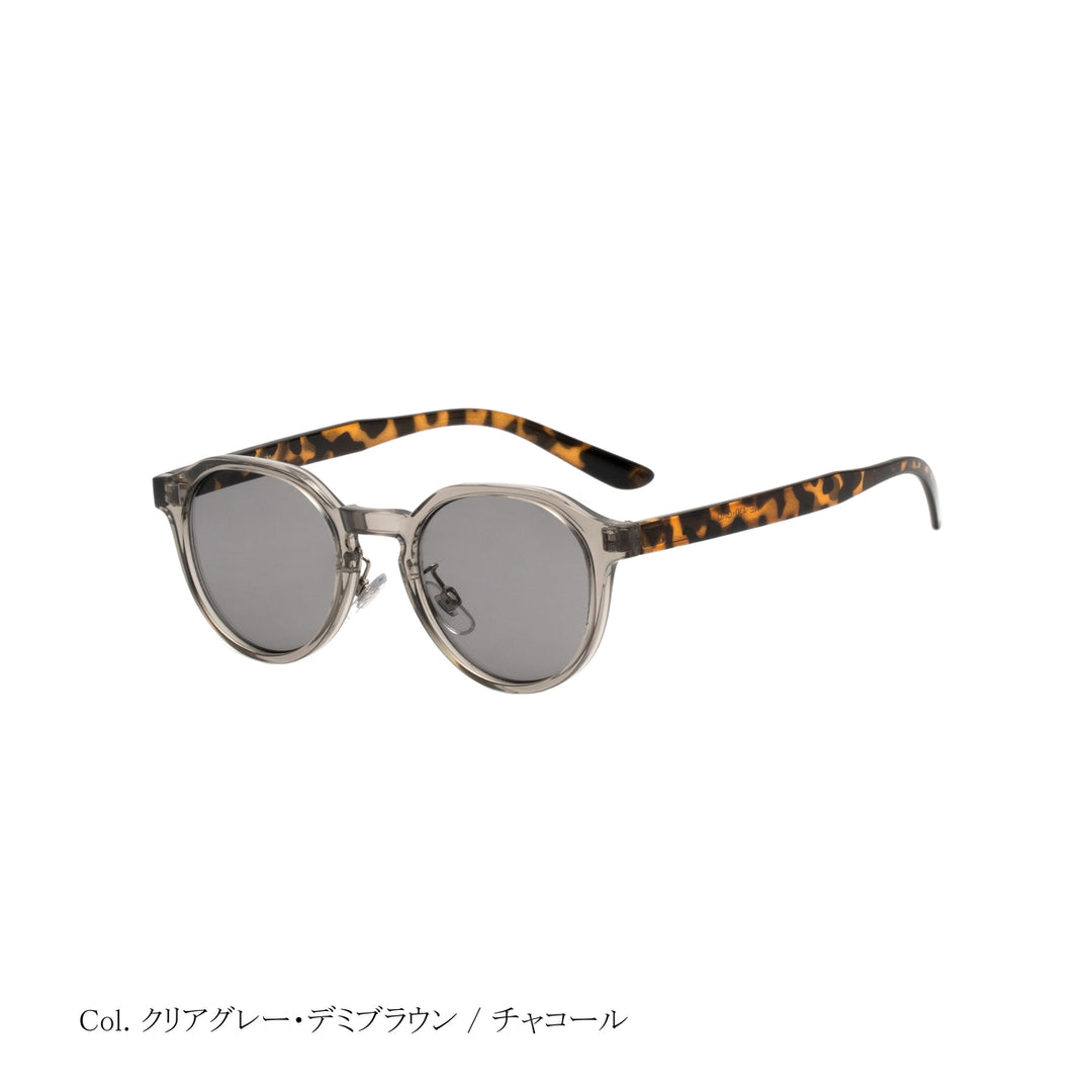 Clear Gray Demi Brown/Charcoal noeyedia Sunglasses F /jae000046