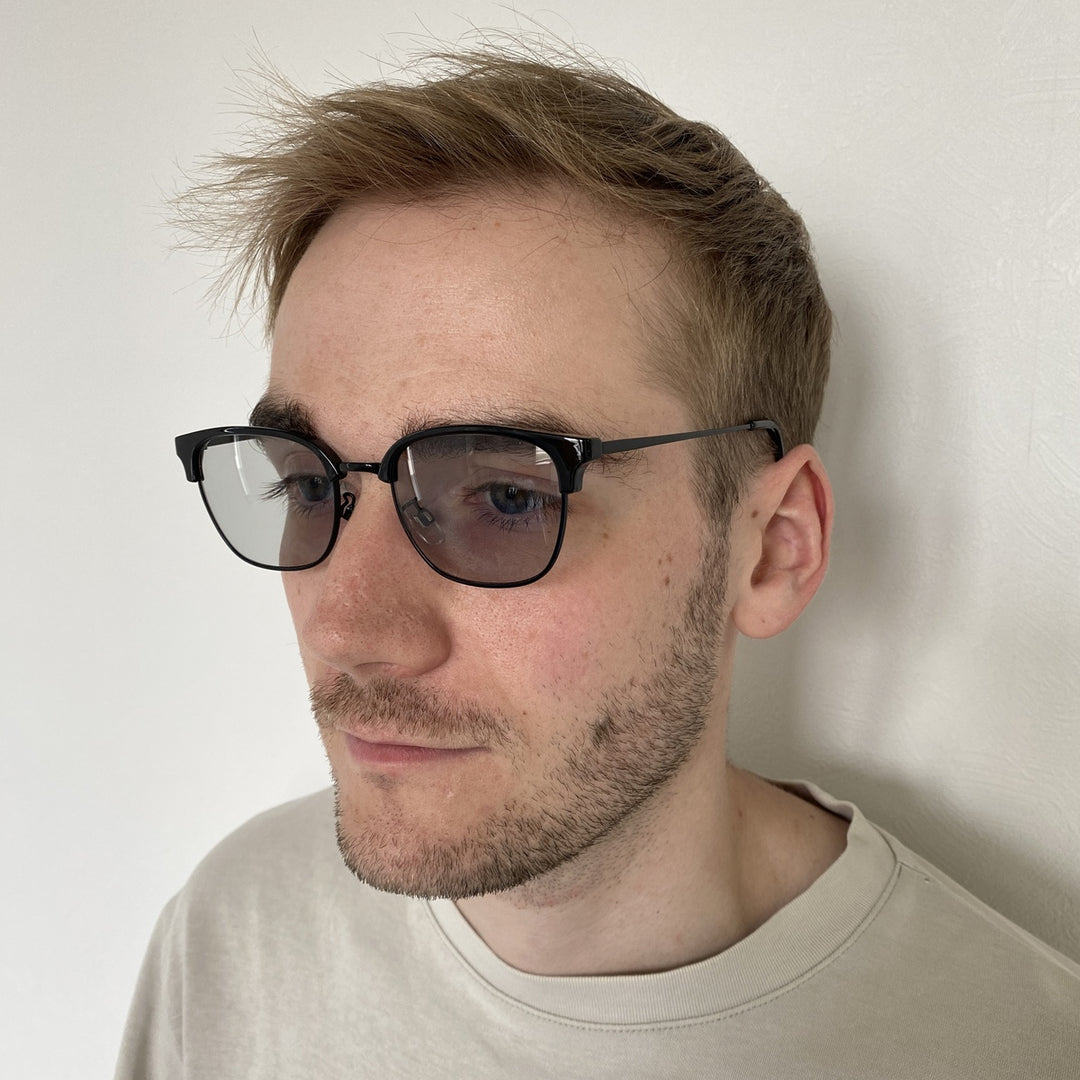 Black Black/Light Grey noeyedia Sunglasses F /jae000055