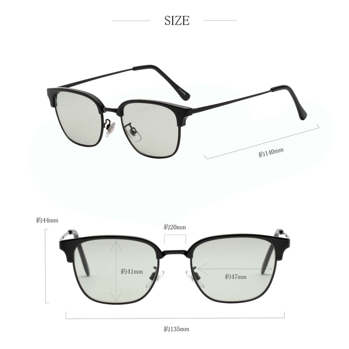 Black Black/Light Grey noeyedia Sunglasses F /jae000055