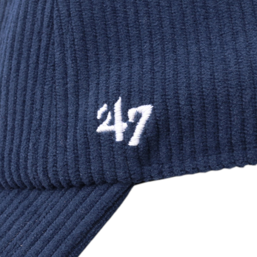 Navy Forty Seven '47 Cleanup Red Sox Corduroy Cap, Size F polyester navy blue type Vintage Second Hand