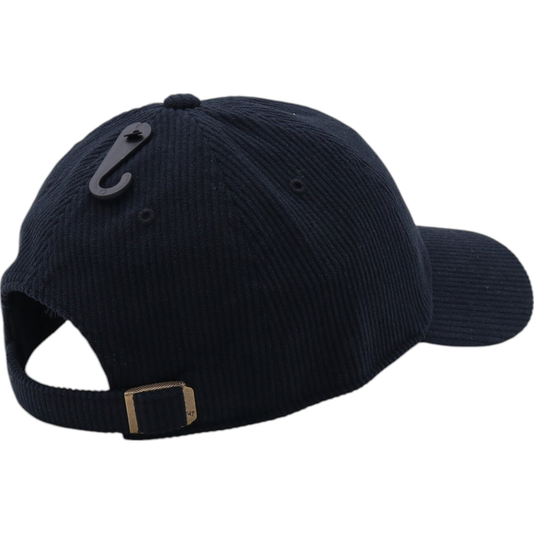 Black Forty Seven '47 Cleanup Dodgers Corduroy Cap, Size F polyester black type Vintage Second Hand
