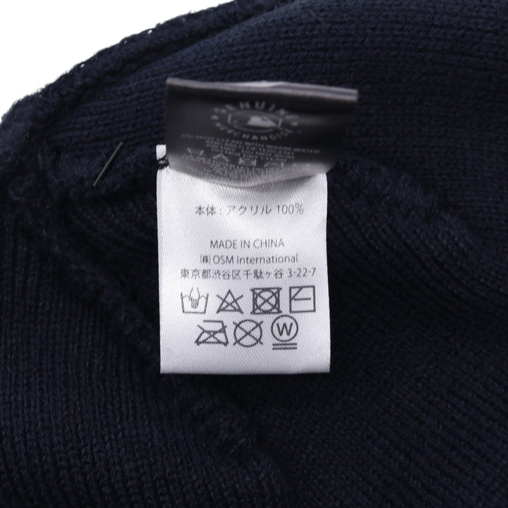 Navy Forty Seven '47 Boston Red Sox Knit Beanie, Size F acrylic navy blue type Vintage Second Hand