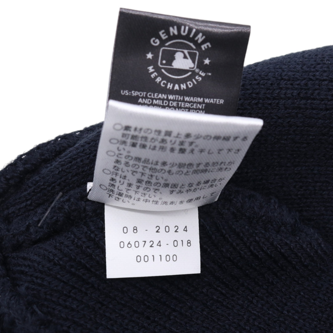 Navy Forty Seven '47 Boston Red Sox Knit Beanie, Size F acrylic navy blue type Vintage Second Hand