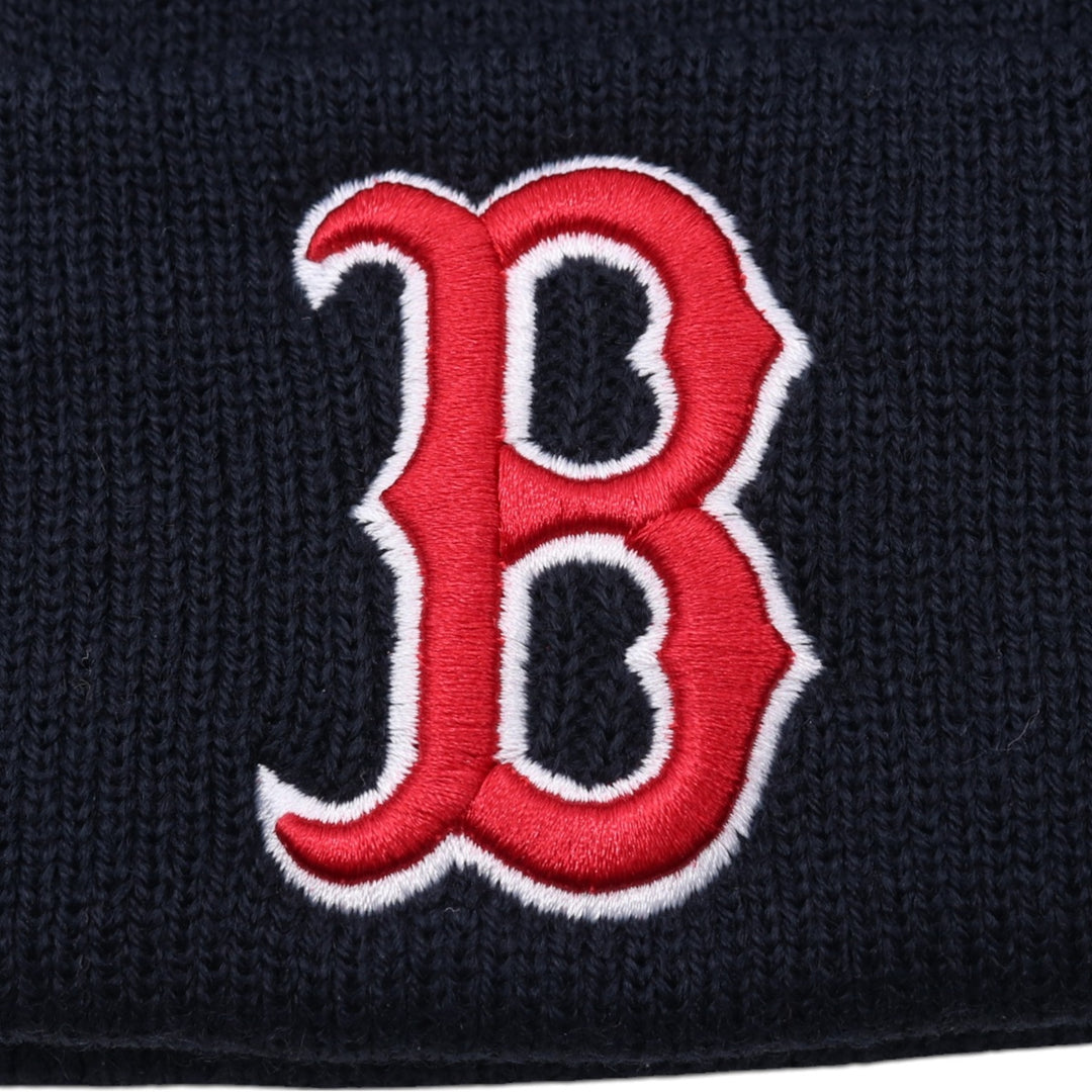 Navy Forty Seven '47 Boston Red Sox Knit Beanie, Size F acrylic navy blue type Vintage Second Hand