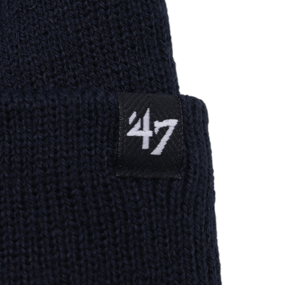 Navy Forty Seven '47 Boston Red Sox Knit Beanie, Size F acrylic navy blue type Vintage Second Hand