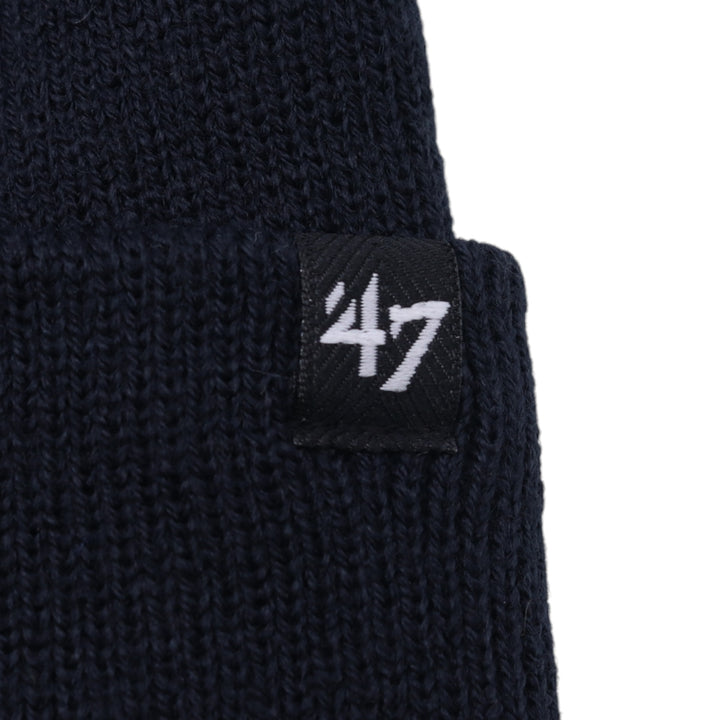 Navy Forty Seven '47 Boston Red Sox Knit Beanie, Size F acrylic navy blue type Vintage Second Hand