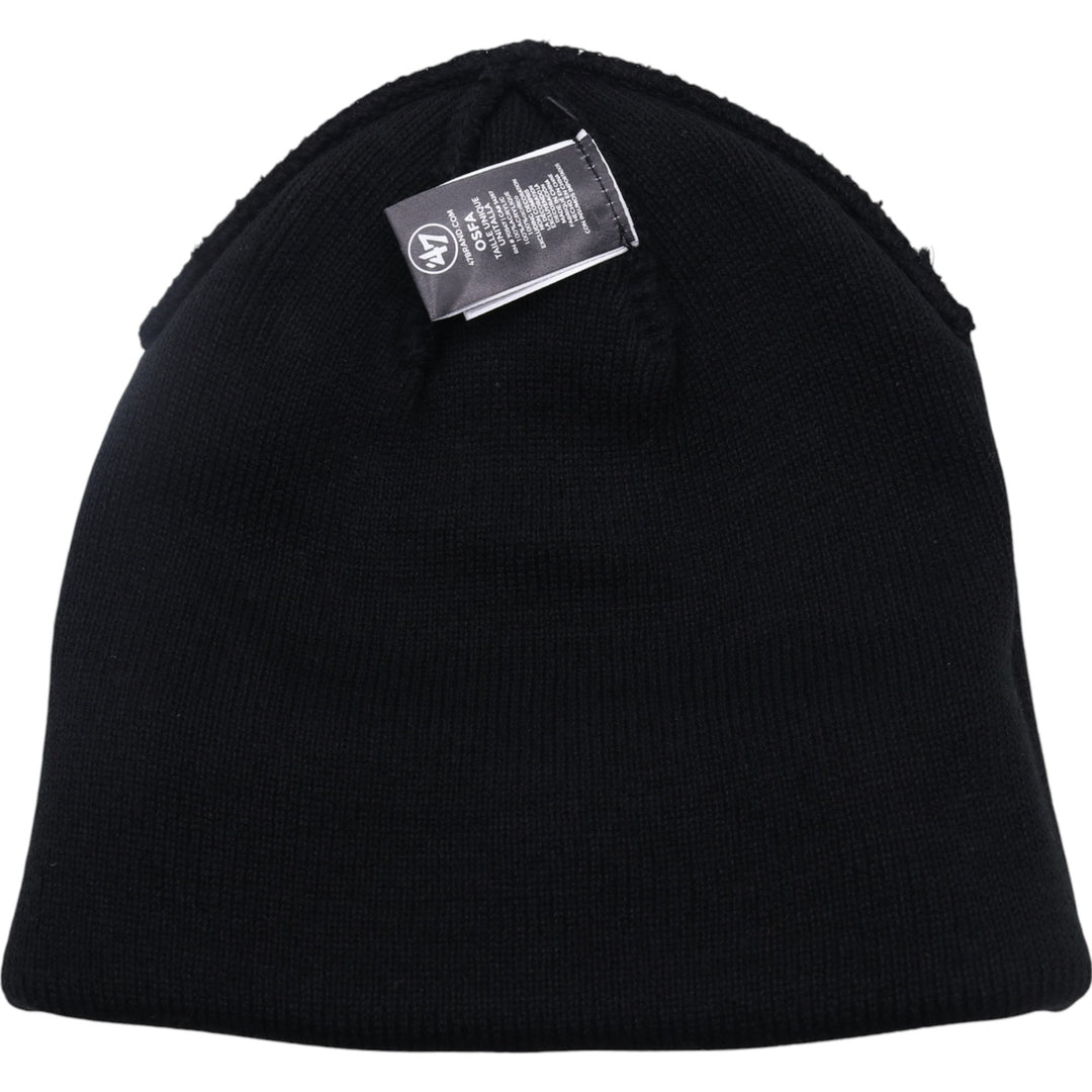 Black Forty Seven '47 Giants Knit Beanie, Size F acrylic black type Vintage Second Hand
