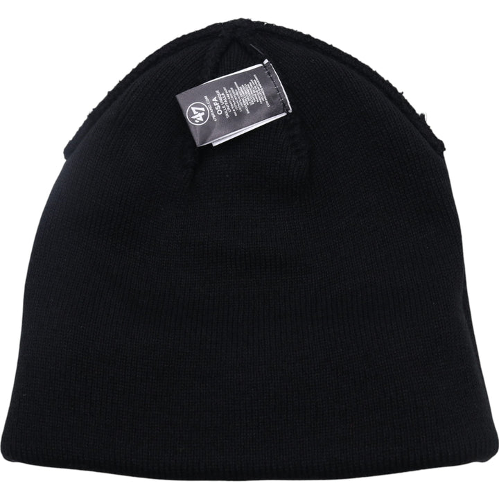Black Forty Seven '47 Giants Knit Beanie, Size F acrylic black type Vintage Second Hand