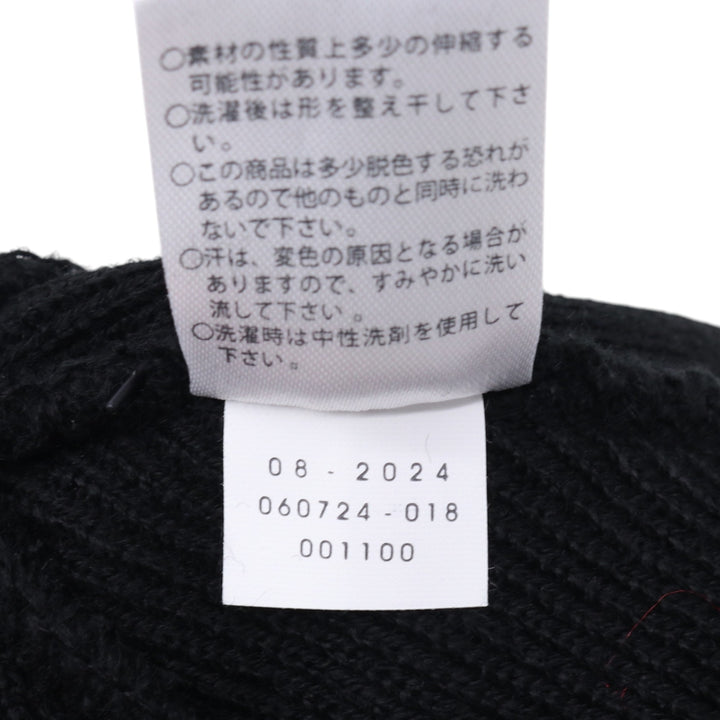 Black Forty Seven '47 Giants Knit Beanie, Size F acrylic black type Vintage Second Hand