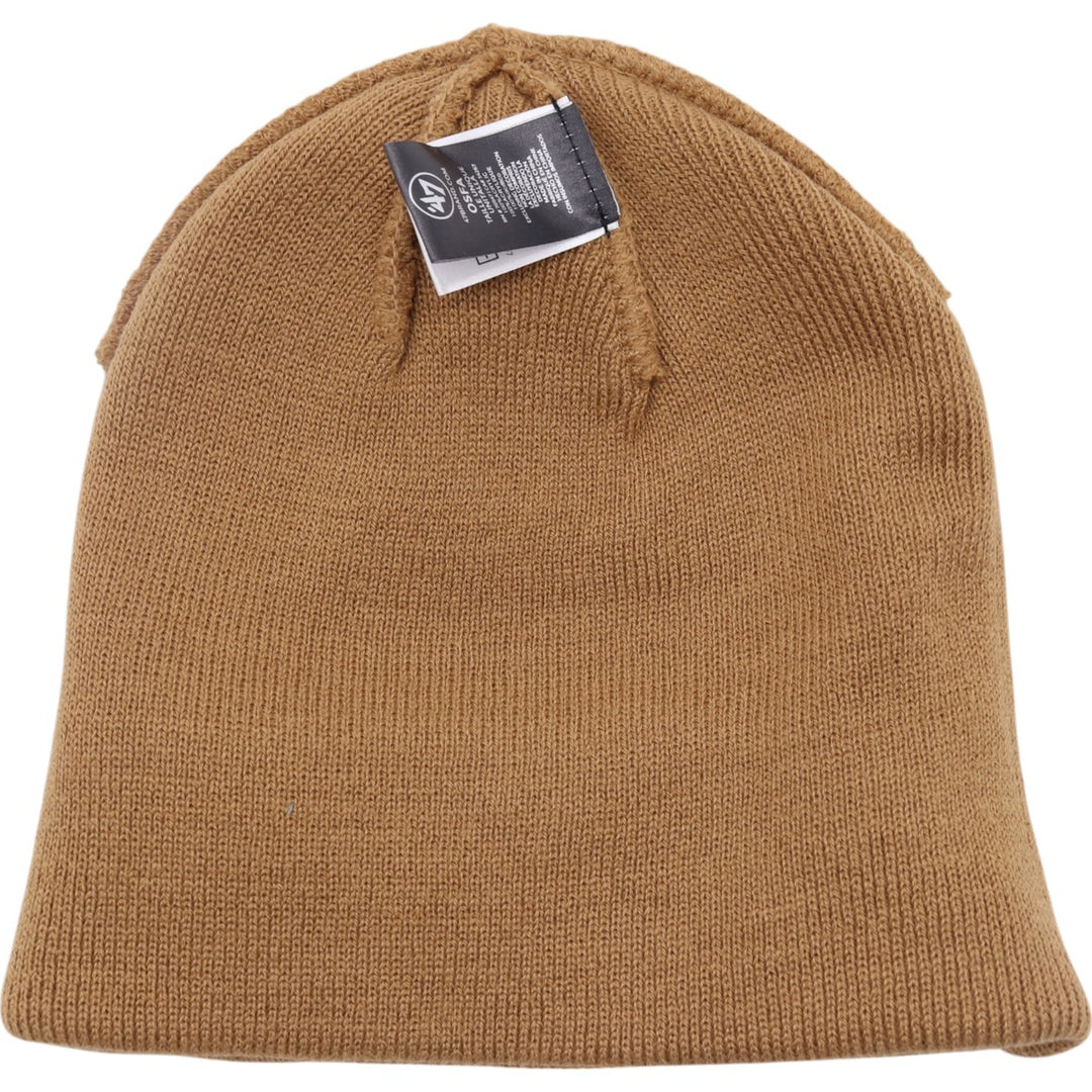 Camel Forty Seven '47 New York Yankees Knit Beanie, Size F acrylic Camel type Vintage Second Hand