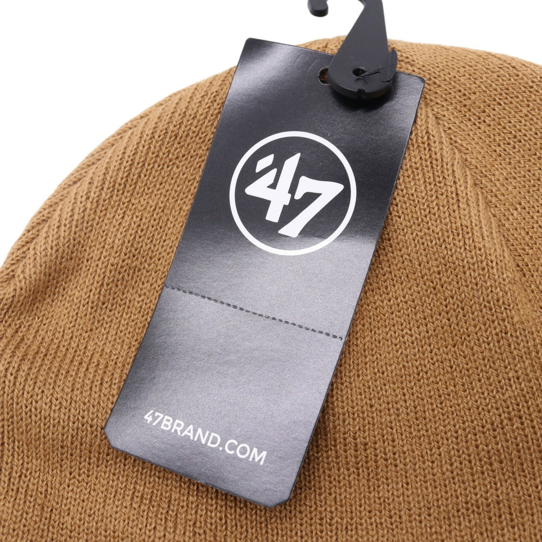 Camel Forty Seven '47 New York Yankees Knit Beanie, Size F acrylic Camel type Vintage Second Hand