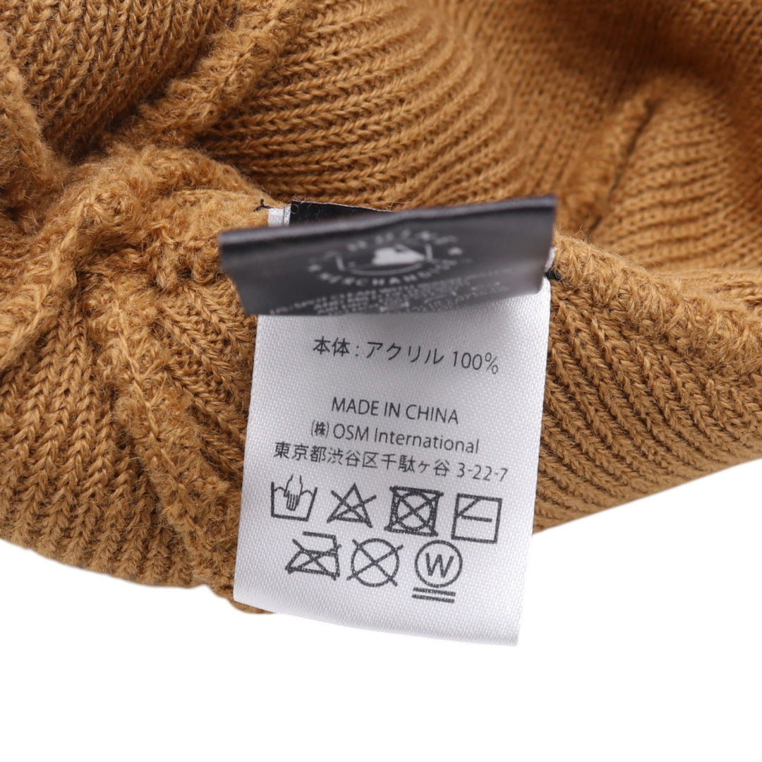 Camel Forty Seven '47 New York Yankees Knit Beanie, Size F acrylic Camel type Vintage Second Hand