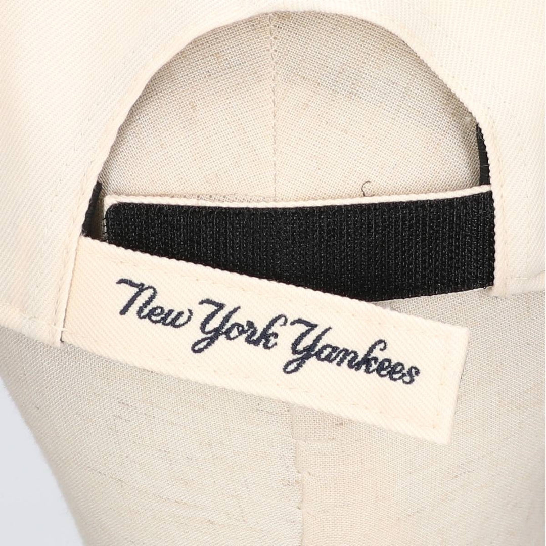 Forty Seven '47 MVP New York Yankees MLB Wordmark Baseball Cap, Natural, Size F acrylic Beige type Vintage Second Hand