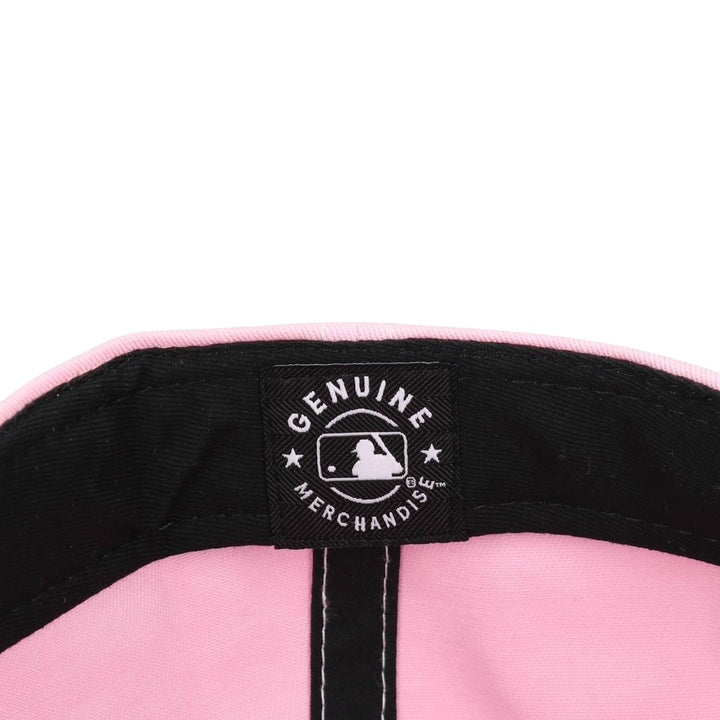 Forty Seven '47 Clean Up New York Yankees Baseball Cap, Contrast Stitch, Petal Pink, Size F cotton pink type Vintage Second Hand