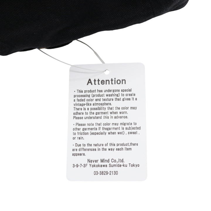 black cotton black type Vintage Second Hand