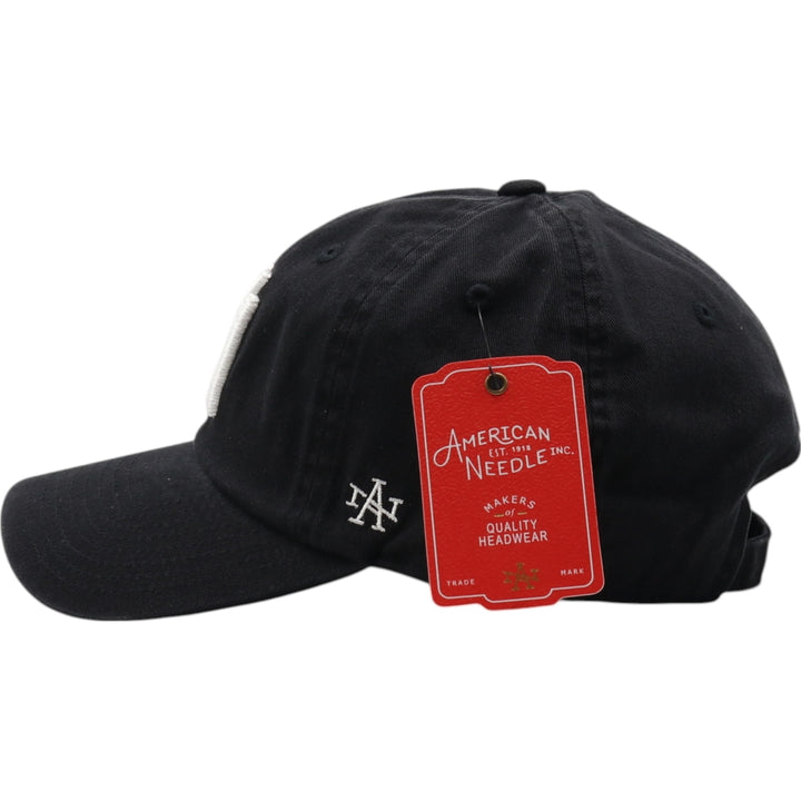 BLACK AN Black Yankees BB Cap F cotton black type Vintage Second Hand