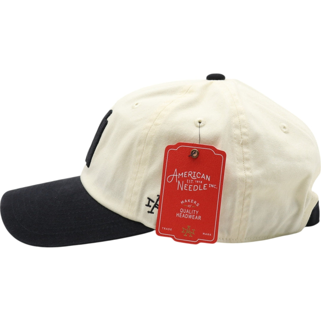 OFF WHITE AN Black Yankees BB Cap F cotton pale white type Vintage Second Hand