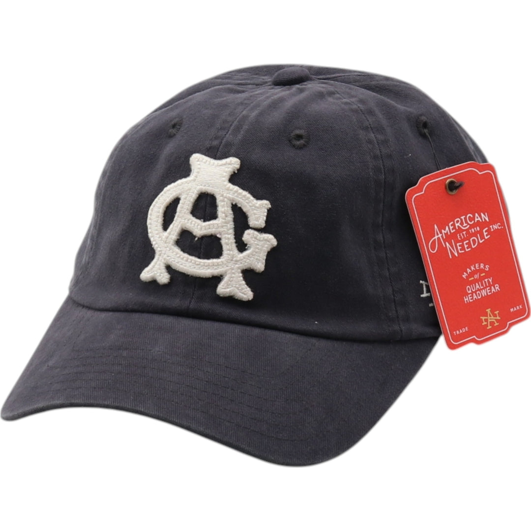 NAVY AN Chicago American Giants BB Cap F cotton navy blue type Vintage Second Hand