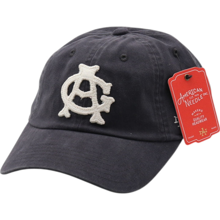 NAVY AN Chicago American Giants BB Cap F cotton navy blue type Vintage Second Hand