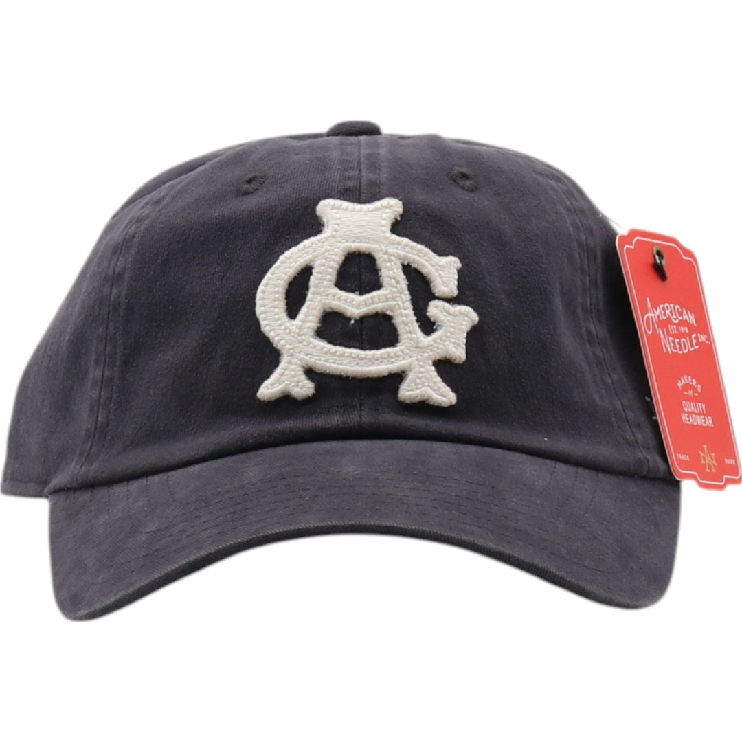 NAVY AN Chicago American Giants BB Cap F cotton navy blue type Vintage Second Hand