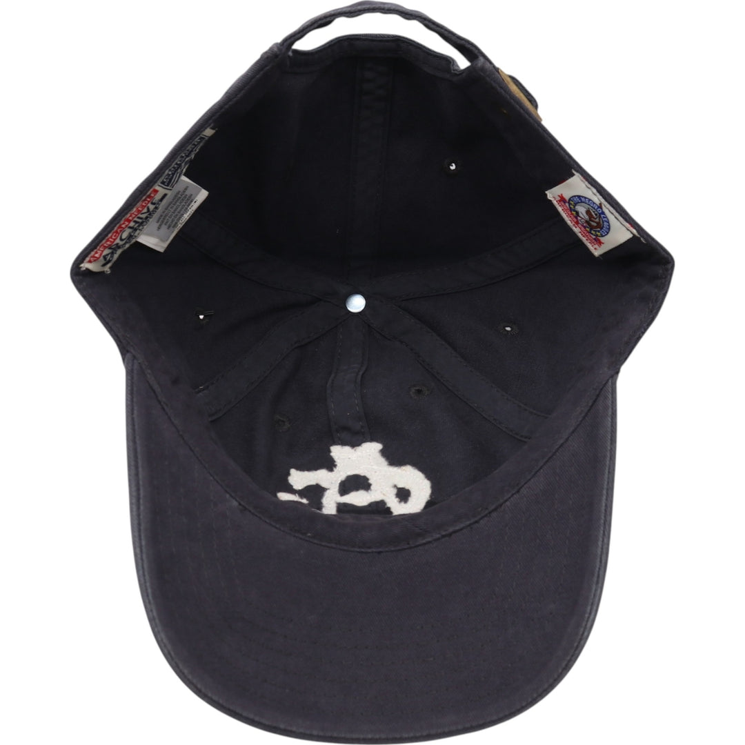 NAVY AN Chicago American Giants BB Cap F cotton navy blue type Vintage Second Hand