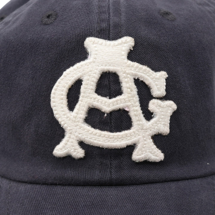 NAVY AN Chicago American Giants BB Cap F cotton navy blue type Vintage Second Hand