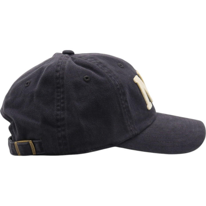 BLACK AN Black Yankees NY Logo BB Cap F cotton navy blue type Vintage Second Hand