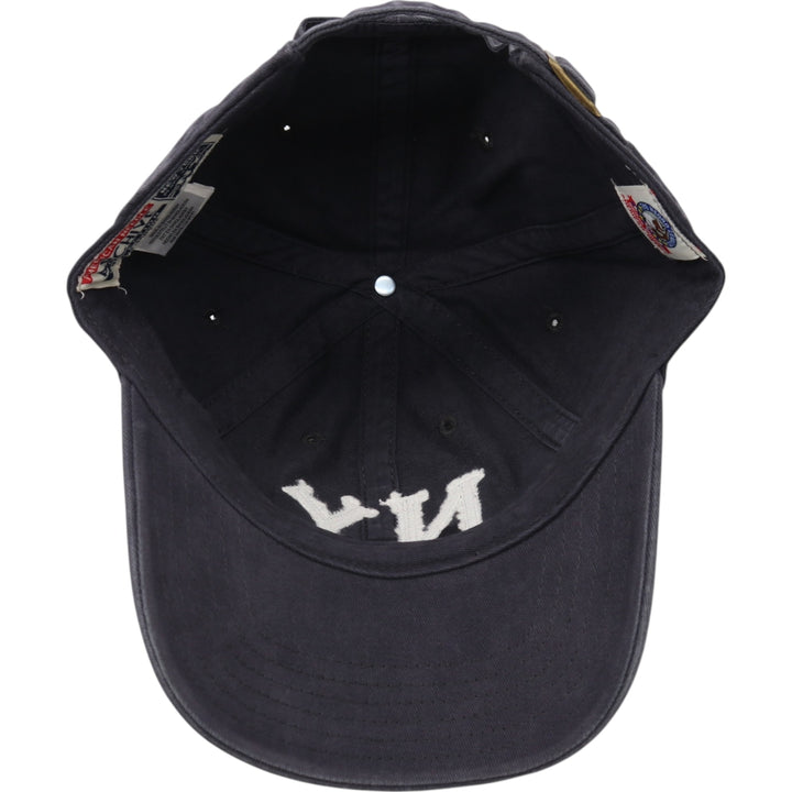 BLACK AN Black Yankees NY Logo BB Cap F cotton navy blue type Vintage Second Hand