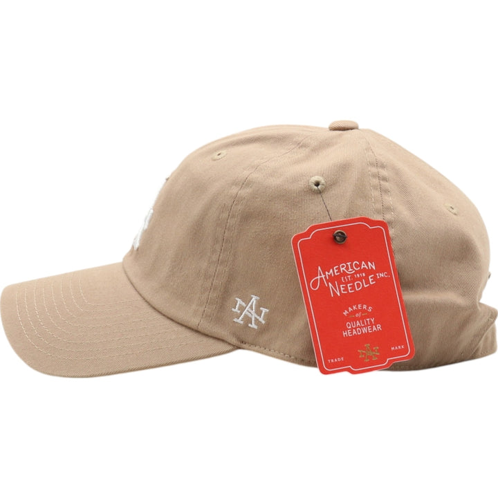 KHAKI AN Los Angeles Angels Ballpark BB Cap F cotton Khaki type Vintage Second Hand