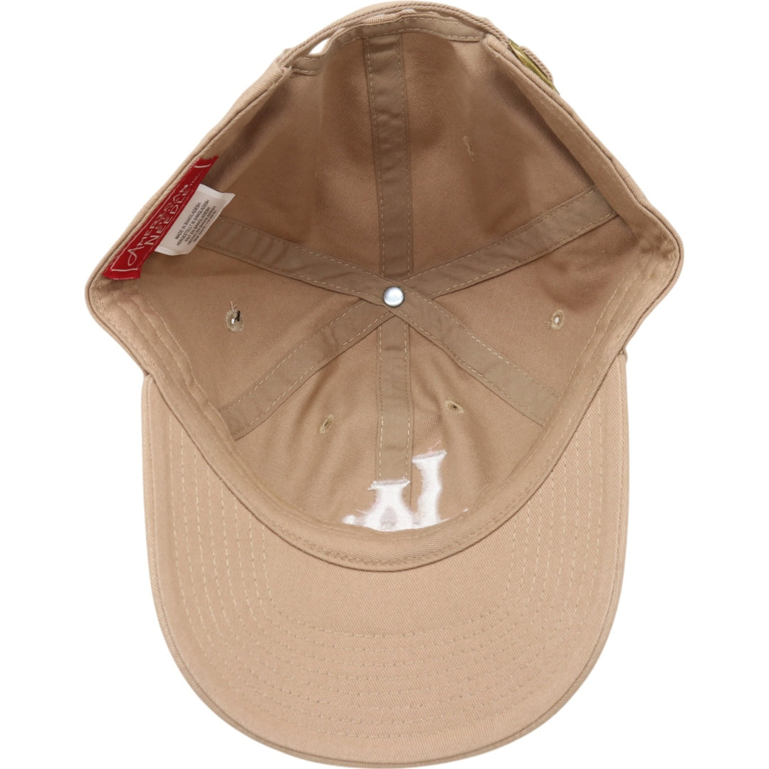 KHAKI AN Los Angeles Angels Ballpark BB Cap F cotton Khaki type Vintage Second Hand