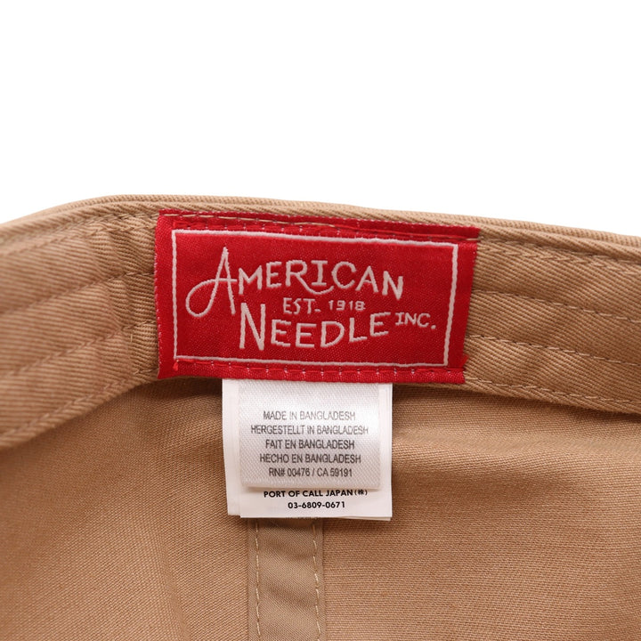 KHAKI AN Los Angeles Angels Ballpark BB Cap F cotton Khaki type Vintage Second Hand