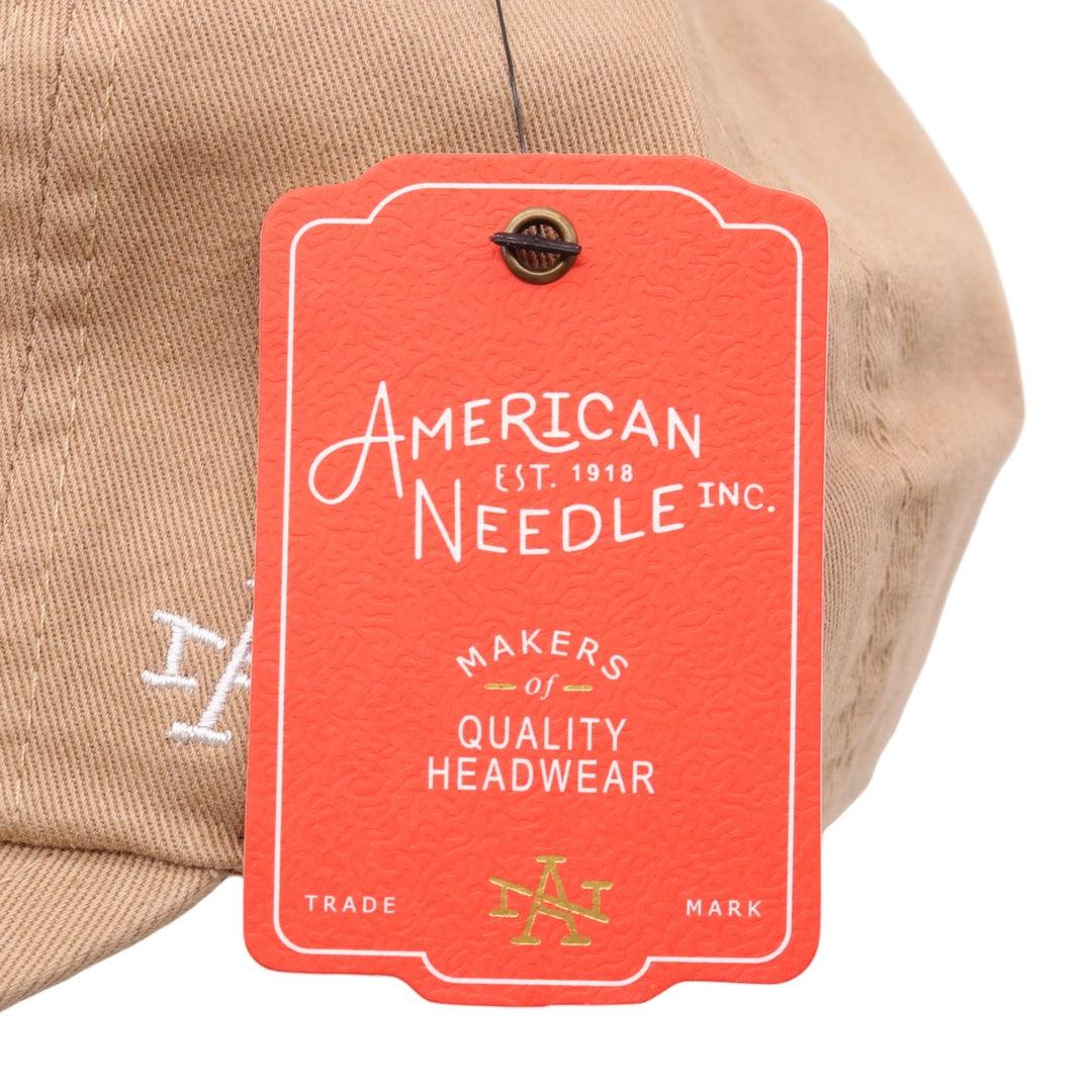 KHAKI AN Los Angeles Angels Ballpark BB Cap F cotton Khaki type Vintage Second Hand