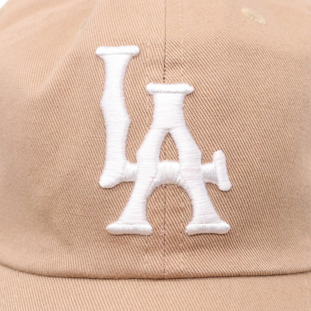 KHAKI AN Los Angeles Angels Ballpark BB Cap F cotton Khaki type Vintage Second Hand