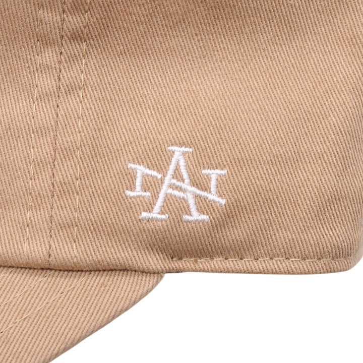KHAKI AN Los Angeles Angels Ballpark BB Cap F cotton Khaki type Vintage Second Hand