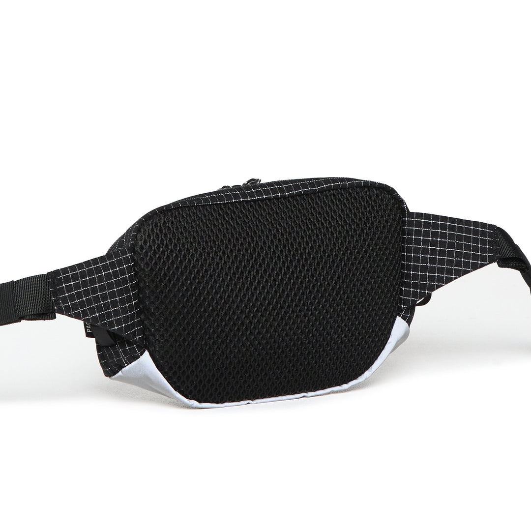 Black PACKING REFLECTIVE WAIST BAG F unknown black type Vintage Second Hand