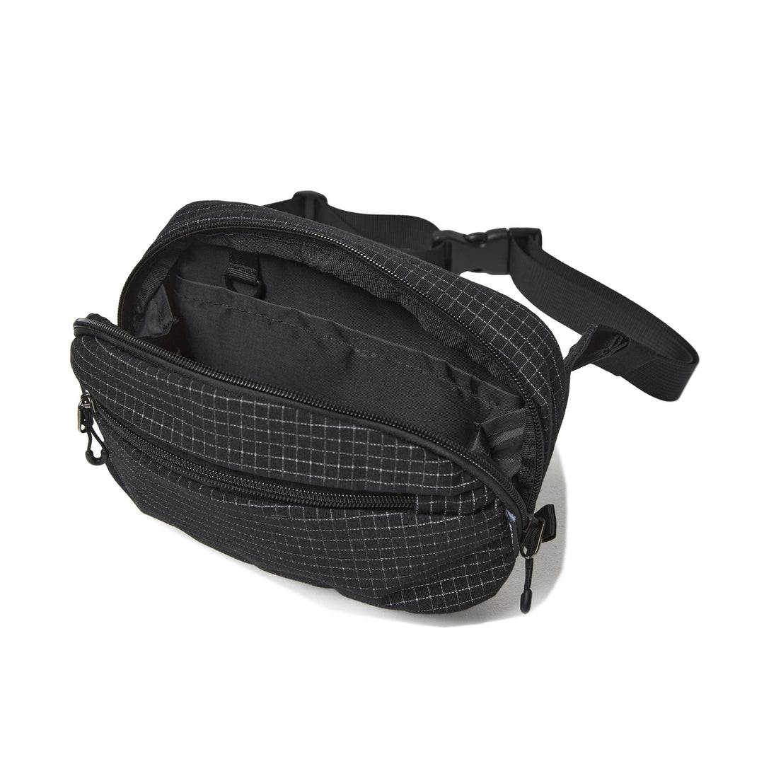 Black PACKING REFLECTIVE WAIST BAG F unknown black type Vintage Second Hand